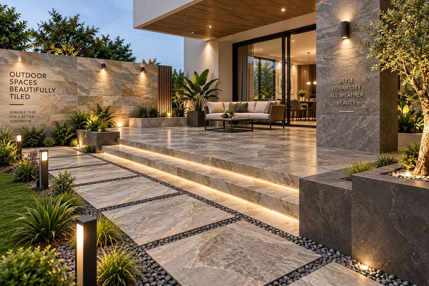 Outdoor & Patio Tiling in Stirling, Perth